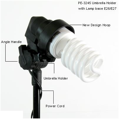 Fluorescent Light Holder