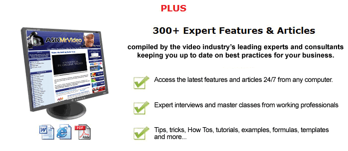 300+ video articles
